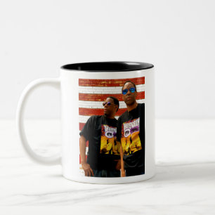 THOMPSON SPIN TWINS (OFFIZIELLE WARE) TOUR ZWEIFARBIGE TASSE