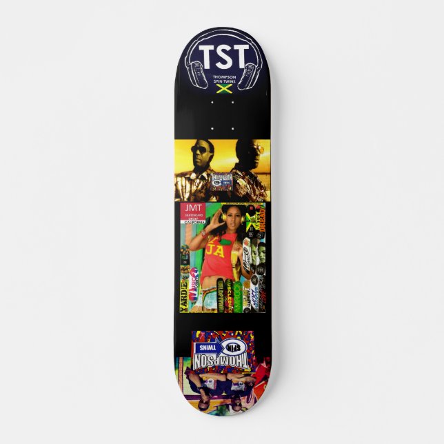 THOMPSON SPIN TWINS TST Skateboard, 7¾ Zoll Deck Skateboard (Vorne)