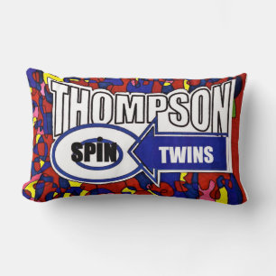 THOMPSON SPIN ZWILLINGE Kissenbezug Lendenkissen