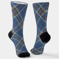 Thompson-Tartan-Karo grau-blaues Muster