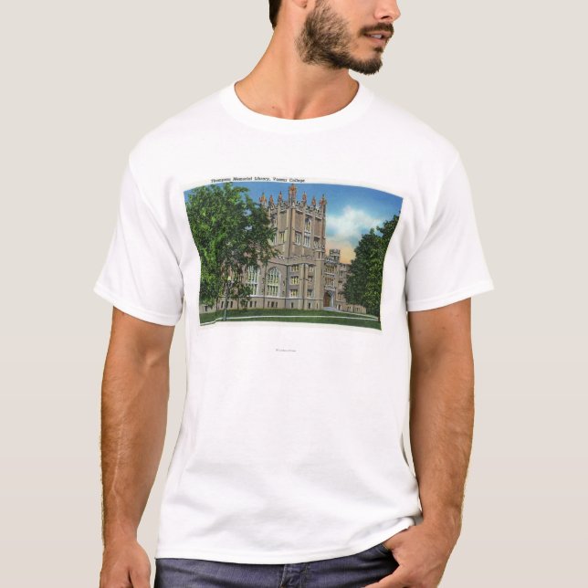 Thompsonerinnerungsbibliothek, Vassar Uni T-Shirt (Vorderseite)