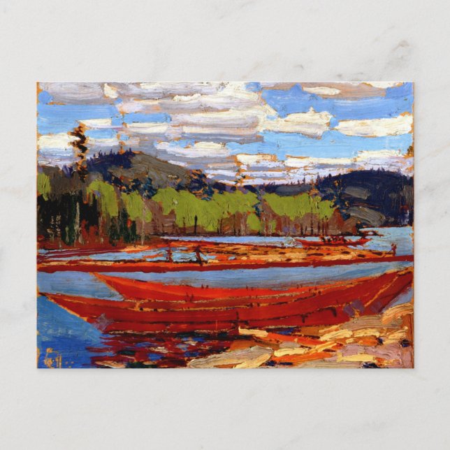 Thomson - Boote Postkarte (Vorderseite)