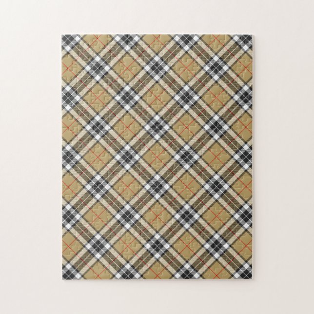 Thomson Camel Clan Tartan Kariertes Muster (Vertikal)