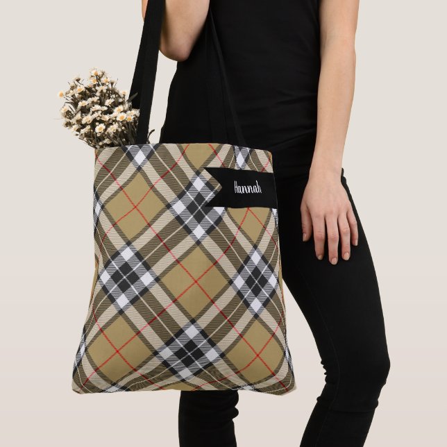 Thomson Camel Tartan Kariert Pattern Family Fashio Tasche (Von Nahem)