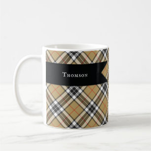 Thomson Camel Tartan Kariert Pattern Family Mode Kaffeetasse
