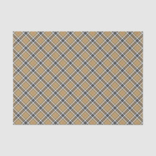 Thomson Camel Tartan Kariertes Muster Familienmode Seidenpapier