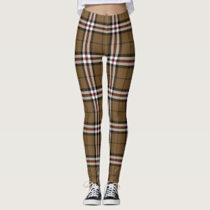 Thomson Camel Tartan Leggings