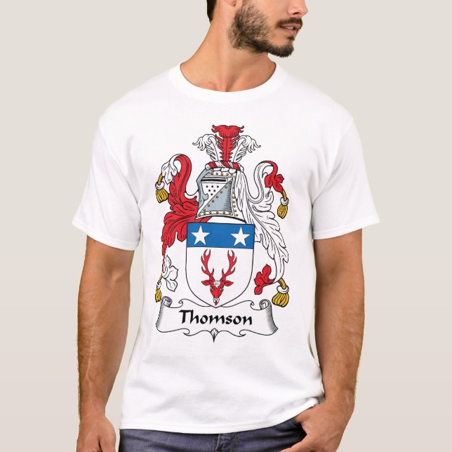 Thomson-Familienwappen T-Shirt (Vorderseite)