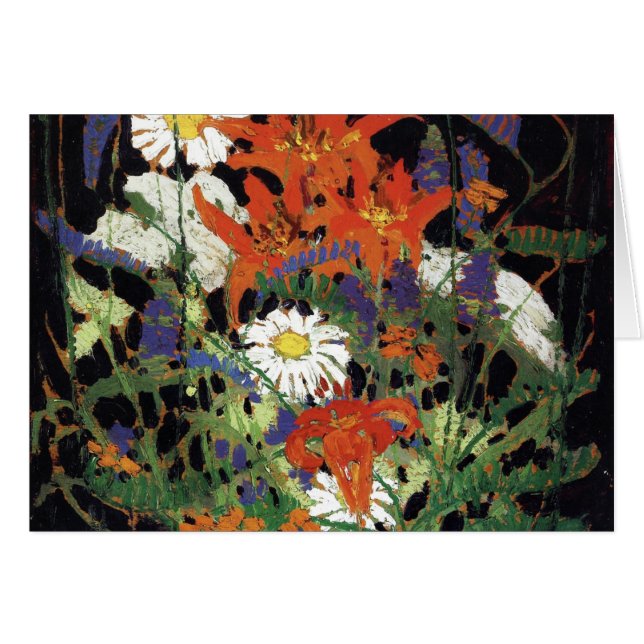 Thomson - Marguerites, Wood Lilies et Vetch (Devant horizontal)