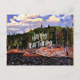Thomson - Seenlandschaft, Frühling, Algonquin Park Postkarte