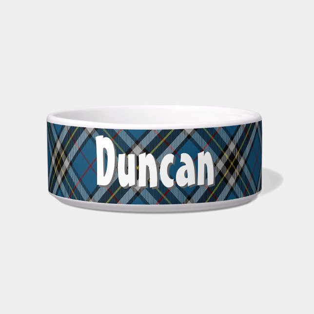 Thomson Tartan Pet Dish - Maßgeschneidert Napf (Vorderseite)
