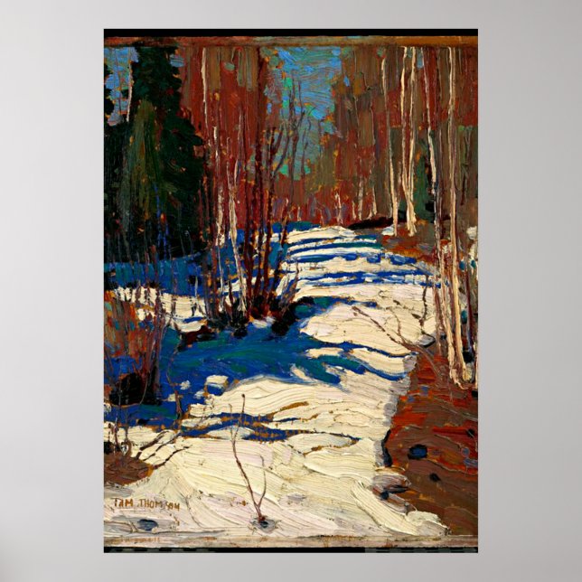 Thomson - Weg hinter der Mowat Lodge Poster (Vorne)