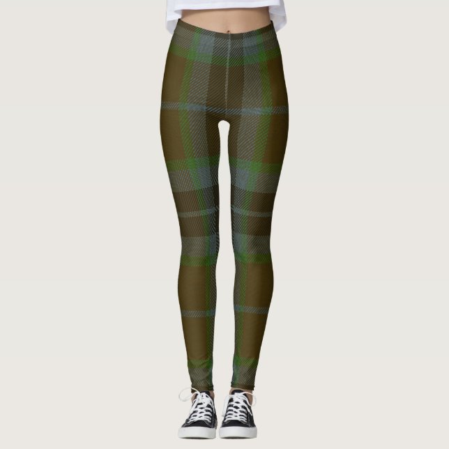 Thomsontartan-Clan kariert Leggings (Vorderseite)