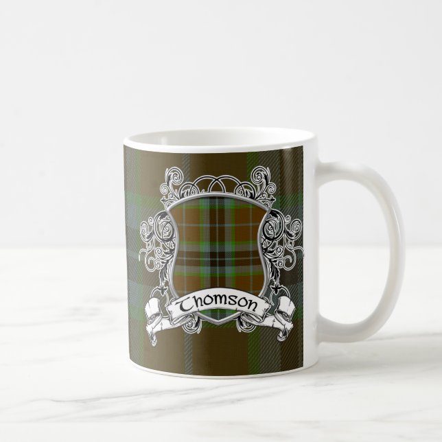 Thomsontartan-Schild Kaffeetasse (Rechts)