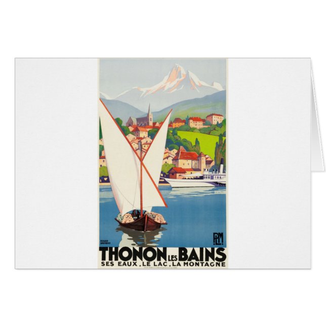 Thonon Les Bains Français Travel Europe (Devant horizontal)