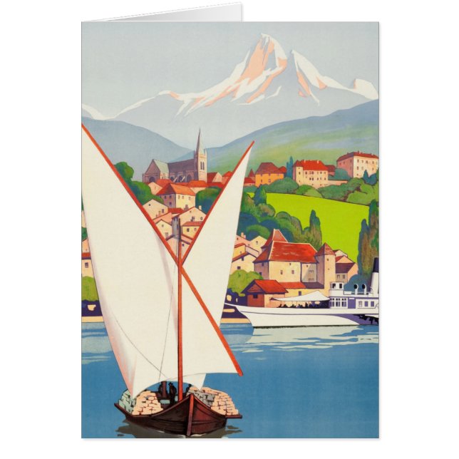 Thonon Les Bains Français Travel Europe (Devant)