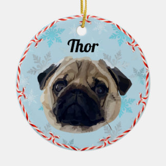 Thor Ceramic Ornament