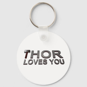 Thor-Lieben Sie Schlüsselanhänger