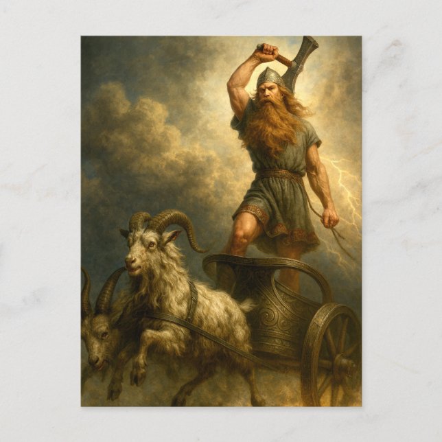 Thor Postkarte (Vorderseite)
