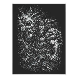 Thor — Sturmgeprüfter Gott des Donners Poster