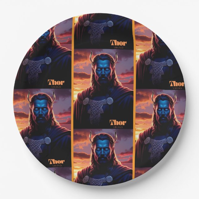 THOR VIKING  PAPPTELLER (Vorderseite)