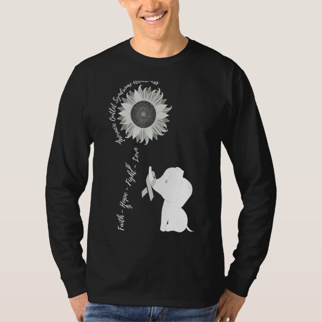 Thoracic Outlet Syndrome Awareness Brain Disease R T-Shirt (Vorderseite)