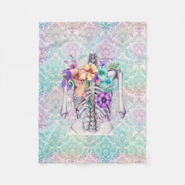 Thorakischer Käfig Fleecedecke (Vorderseite)