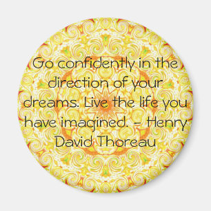Thoreau Quotre Magnet