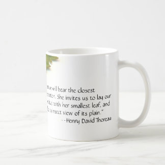 Thoreaus Natur Kaffeetasse