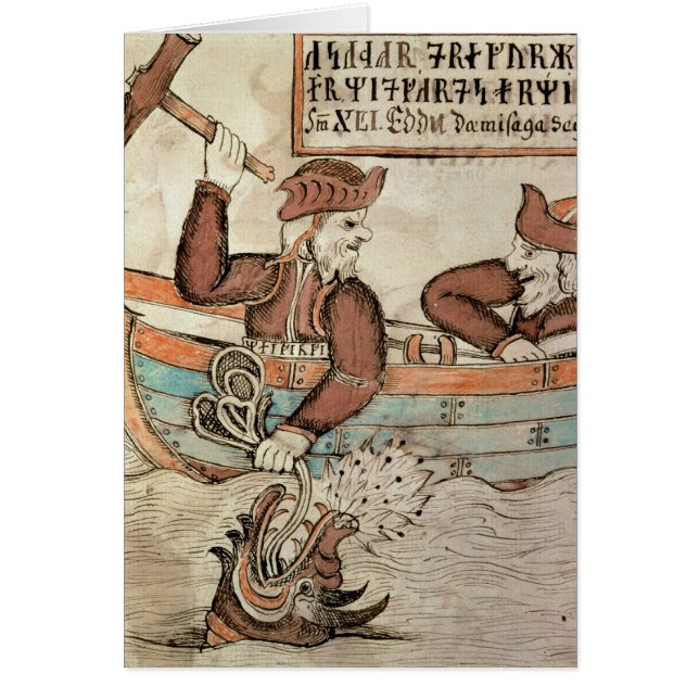 Thorfischen für die Schlange von Midgard (Vorne)