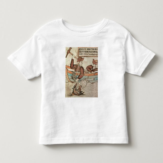 Thorfischen für die Schlange von Midgard Kleinkind T-shirt (Vorderseite)