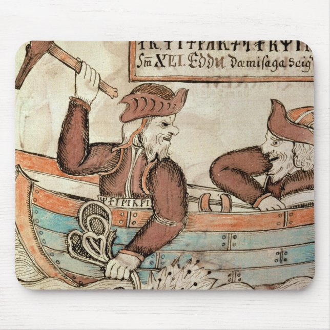 Thorfischen für die Schlange von Midgard Mousepad (Vorne)