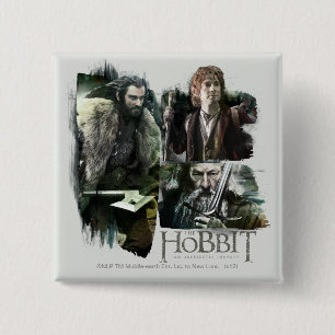 THORIN OAKENSHIELD™, BILBO BAGGINS™ & Gandalf  Button