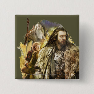 THORIN OAKENSHIELD™, BILBO BAGGINS™, Gandalf Button