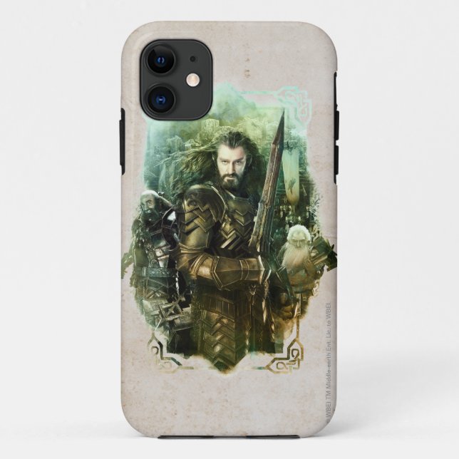 THORIN OAKENSHIELD™, Dwalin & Balin Graphic Case-Mate iPhone Hülle (Rückseite)