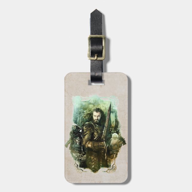 THORIN OAKENSHIELD™, Dwalin & Balin Graphic Gepäckanhänger (Vorderseite vertikal)