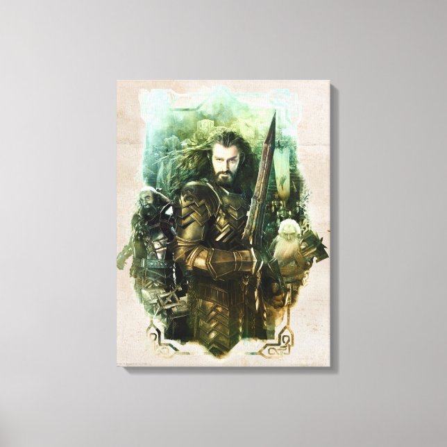THORIN OAKENSHIELD™, Dwalin, & Balin Graphic Leinwanddruck (Vorderseite)