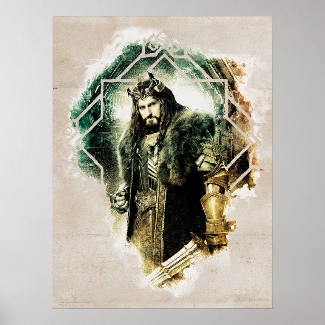 THORIN OAKENSHIELD™ - König unter dem Berg Poster (Vorne)