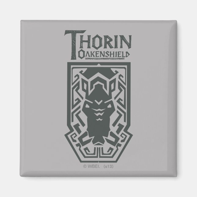THORIN OAKENSHIELD™ Schildsymbol Magnet (Vorne)
