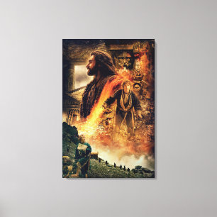THORIN OAKENSHIELD™ und BILBO BAGGINS™ in Ereb Leinwanddruck
