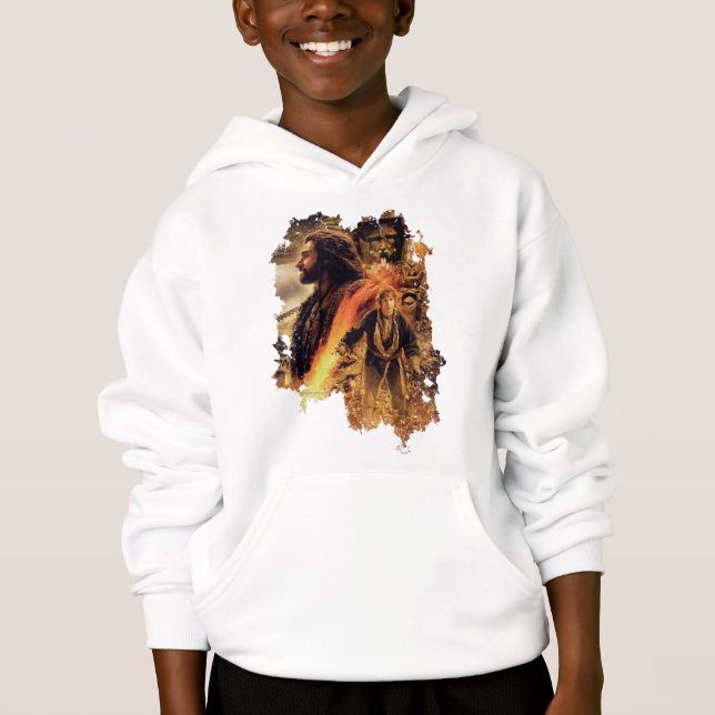 THORIN OAKENSHIELD™ und BILBO BAGGINS™ in Erebor Hoodie (Vorderseite)