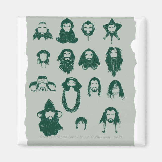 THORIN OAKENSHIELD™ und Company Hair Magnet (Vorne)