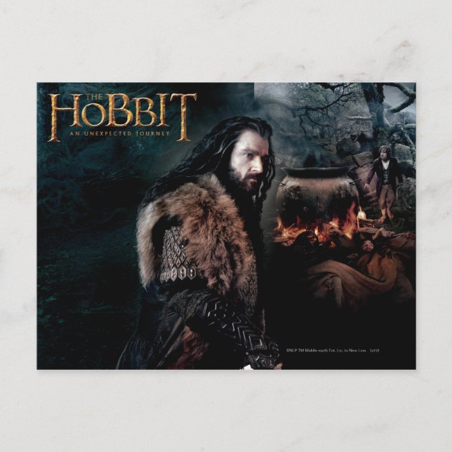 THORIN OAKENSHIELD™ und Unternehmen Postkarte (Vorderseite)
