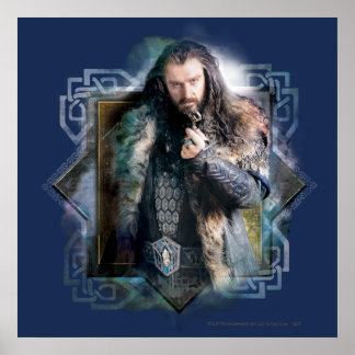 THORIN OAKENSHIELD™-Zeichen, grafisch Poster