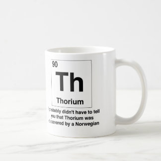 Thorium-Tasse Kaffeetasse