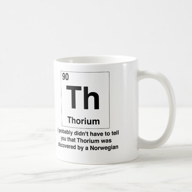 Thorium-Tasse Kaffeetasse (Rechts)