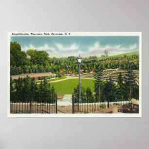 Thornden Parkamphitheatre-Ansicht Poster