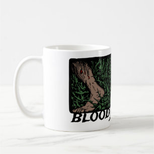 Thorns Skull Rose fühlen mittelalterlich farbene B Kaffeetasse