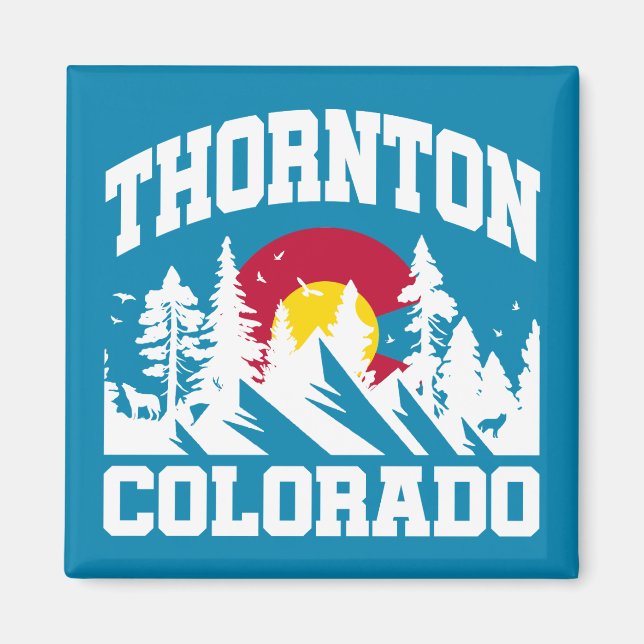 Thornton, Colorado Magnet (Vorne)