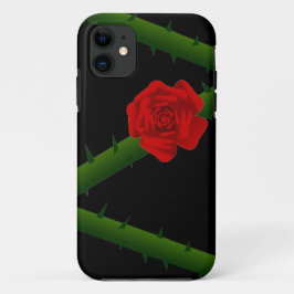 Thorny Rote Rose Case-Mate iPhone Hülle